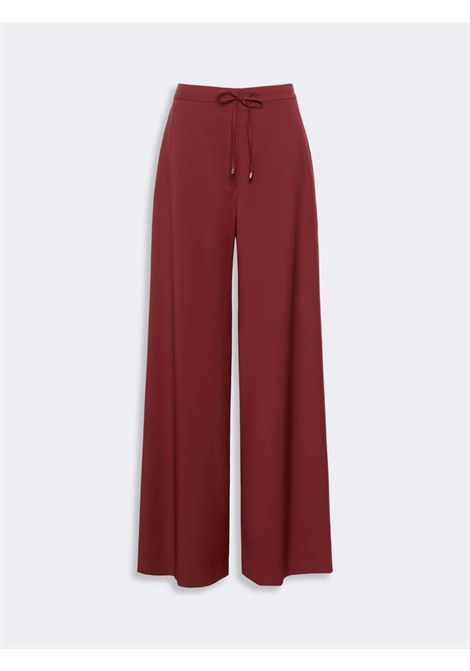 Max Mara Studio Blazer Monopetto Linz in Cady Rubino Donna Max Mara Studio | Pantaloni | 2626136031600011